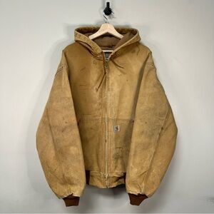 Distressed Carhartt Active Jacket